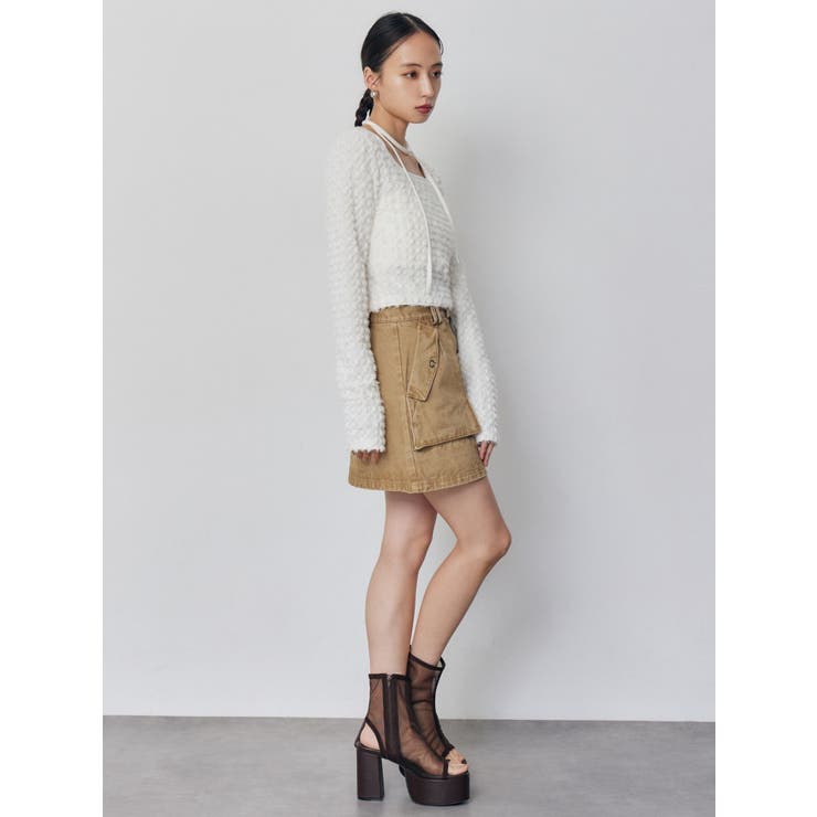 フロントZIPアウトポケットミニスカート | MURUA | 詳細画像15 