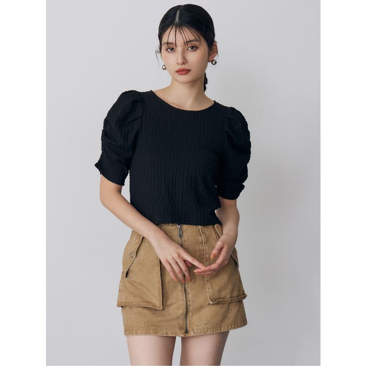 フロントZIPアウトポケットミニスカート | MURUA | 詳細画像43 