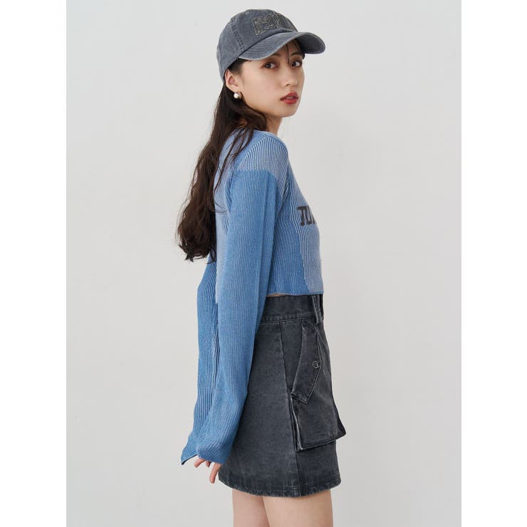 フロントZIPアウトポケットミニスカート | MURUA | 詳細画像5 