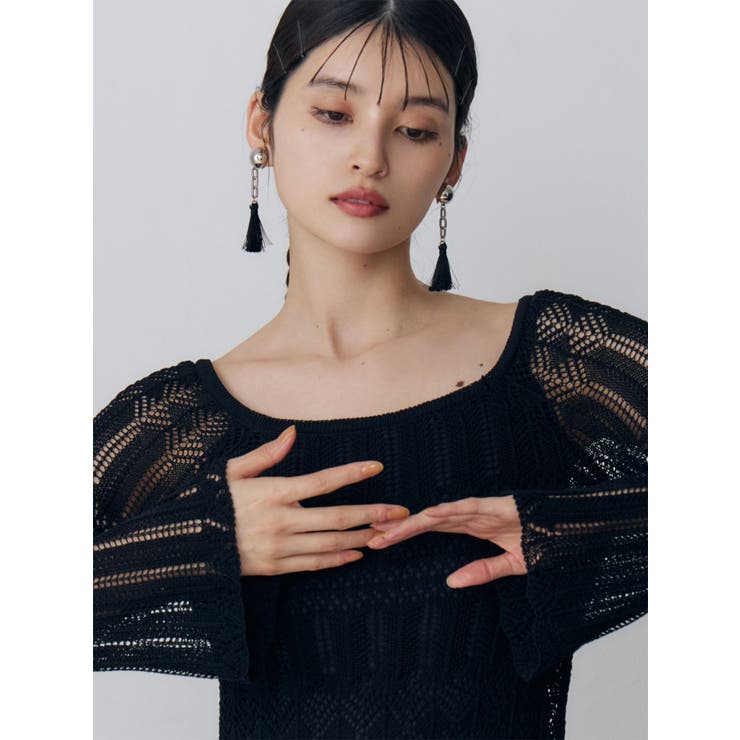 チェーンタッセルイヤリング | MURUA | 詳細画像4 