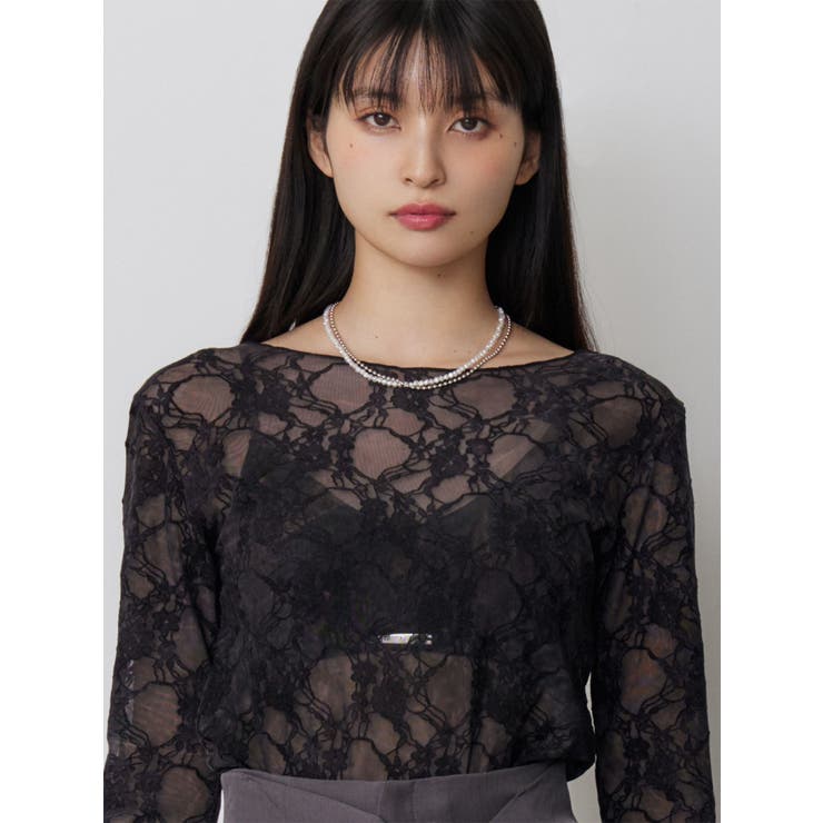 パールチェーンMIXネックレス | MURUA | 詳細画像3 