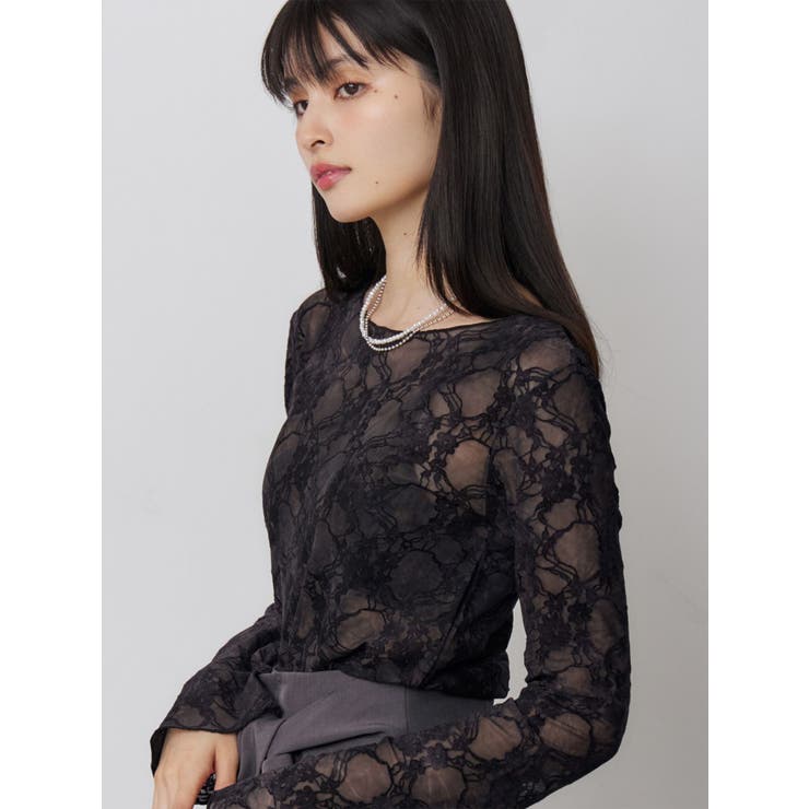 パールチェーンMIXネックレス | MURUA | 詳細画像4 