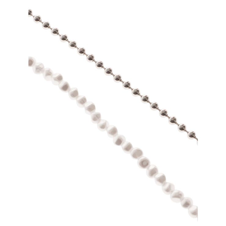 パールチェーンMIXネックレス | MURUA | 詳細画像5 