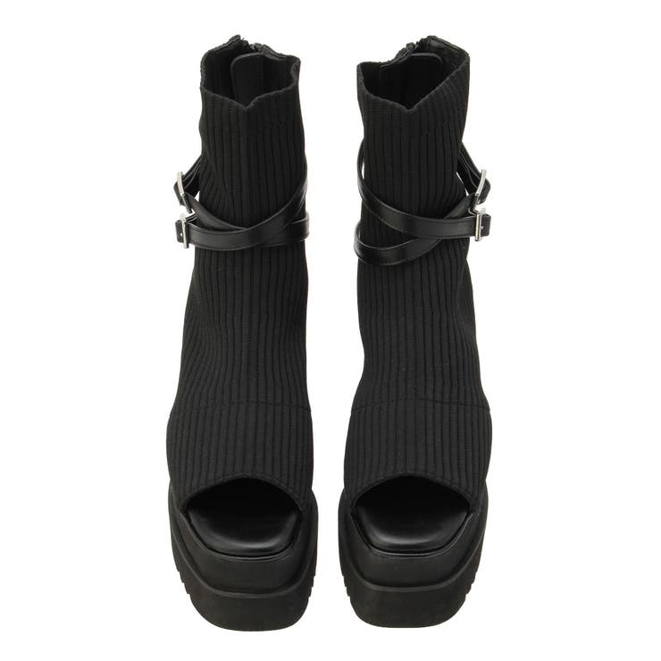 ダブルベルトソックブーツ | MURUA | 詳細画像10 