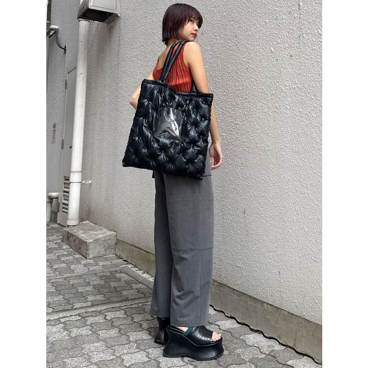 キルティングライクトートバッグ | MURUA | 詳細画像13 