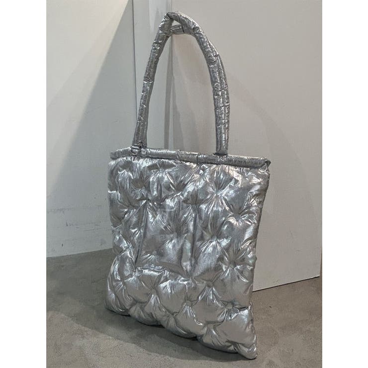 シルバー | キルティングライクトートバッグ | MURUA