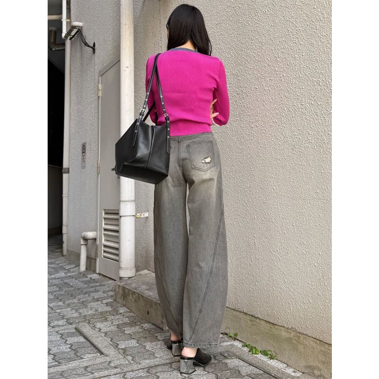 バレルレッグクラッシュデニム | MURUA | 詳細画像31 