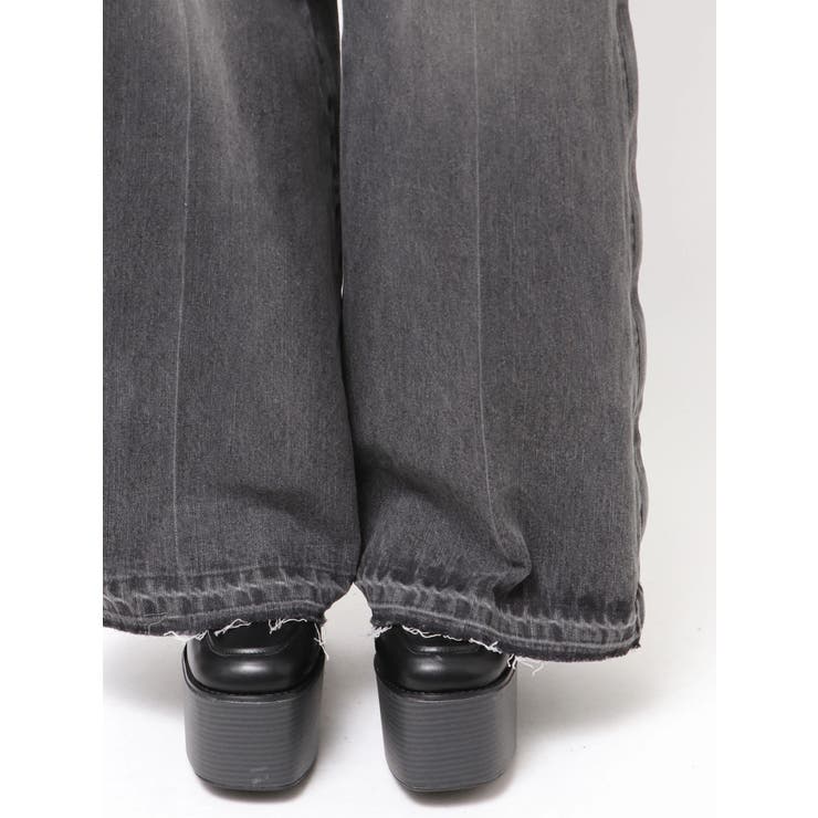 サイドZIPスリットワイドデニム【セットアップ着用可】 | MURUA | 詳細画像39 