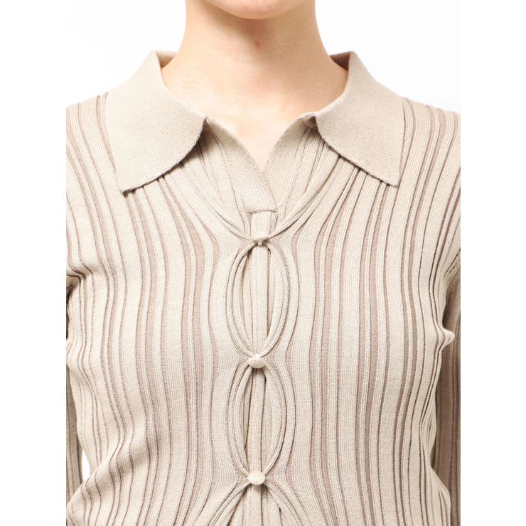 フロントピンチニット | MURUA | 詳細画像21 