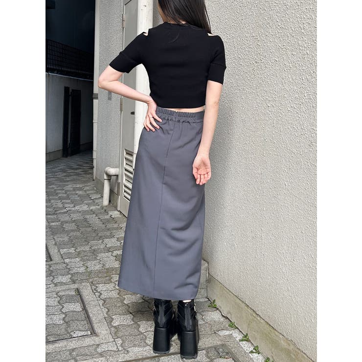 ZIPカシュクールハーフニット | MURUA | 詳細画像16 