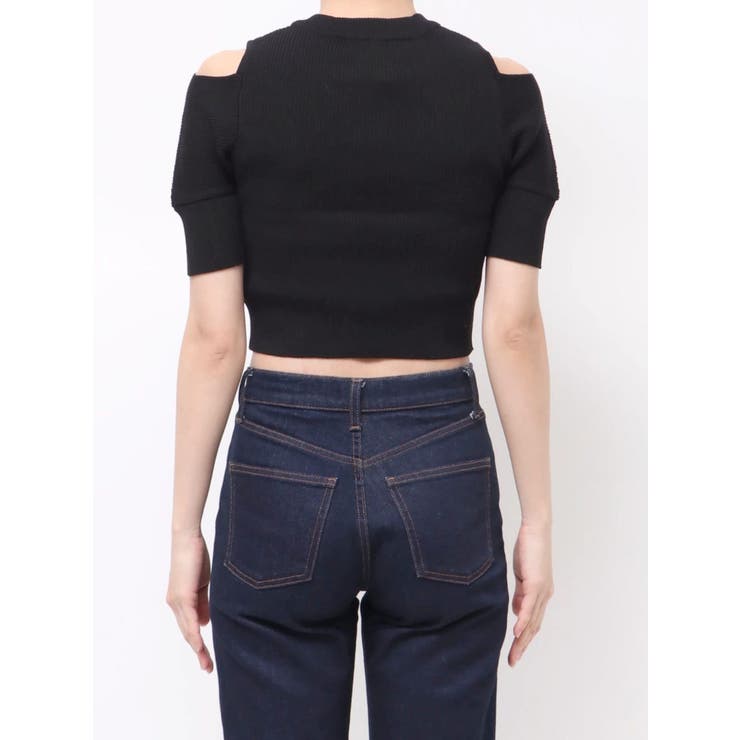 ZIPカシュクールハーフニット | MURUA | 詳細画像25 