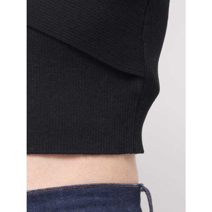 ZIPカシュクールハーフニット | MURUA | 詳細画像28 