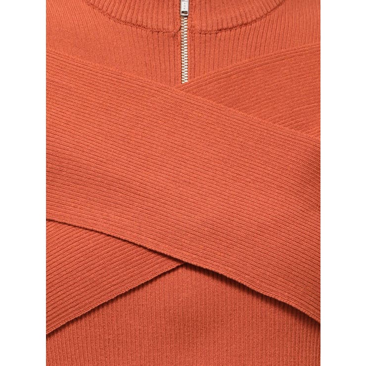 ZIPカシュクールハーフニット | MURUA | 詳細画像32 