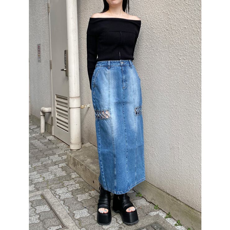 オフショルダーケーブルニット | MURUA | 詳細画像22 