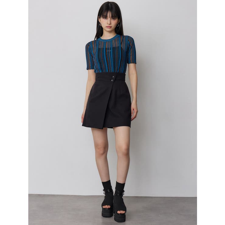 シアーストライプニット | MURUA | 詳細画像18 