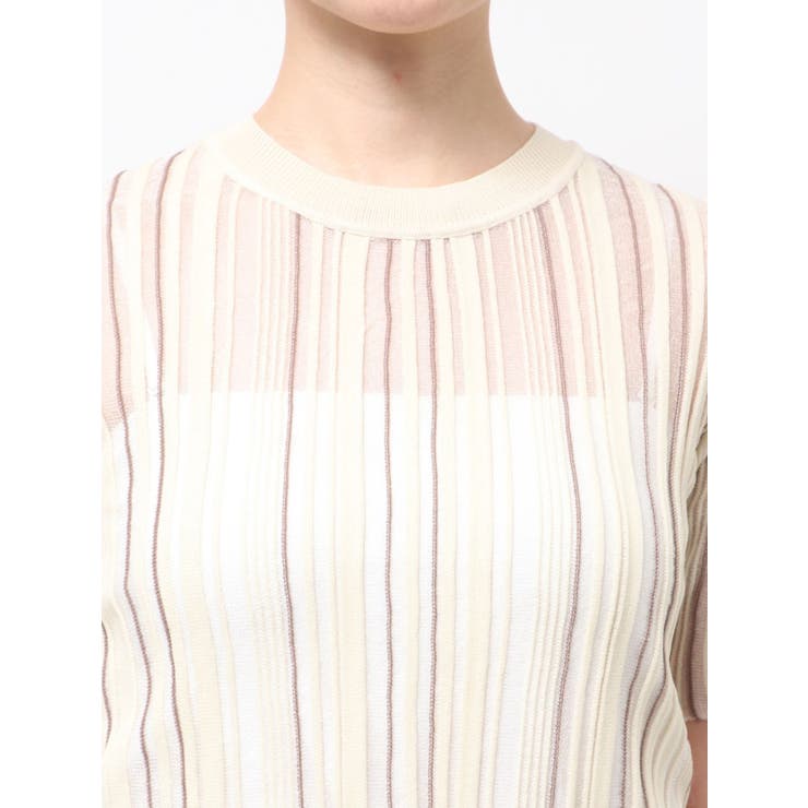 シアーストライプニット | MURUA | 詳細画像37 