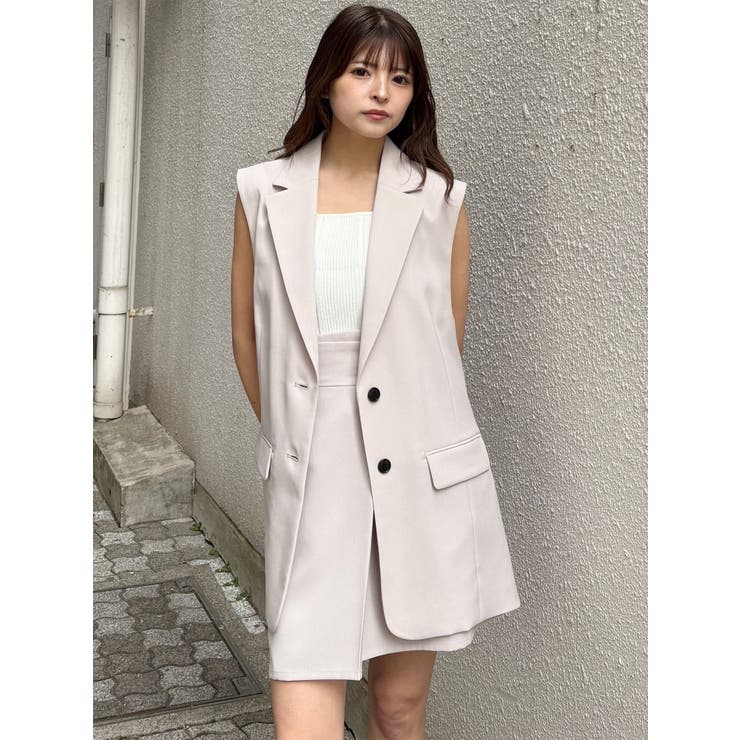 スクエアキーネックリブニットタンク | MURUA | 詳細画像13 