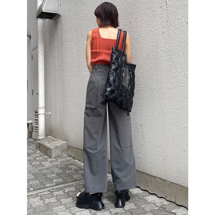 スクエアキーネックリブニットタンク | MURUA | 詳細画像21 