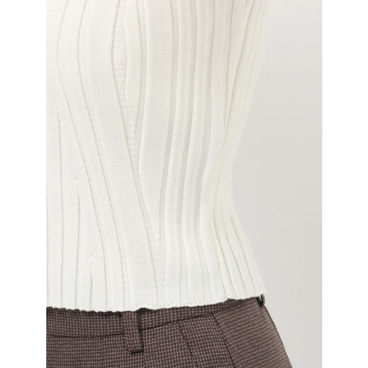 スクエアキーネックリブニットタンク | MURUA | 詳細画像27 