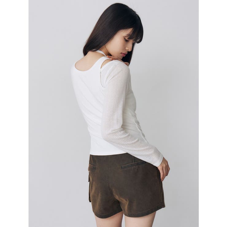 オーバーラップトップス | MURUA | 詳細画像15 