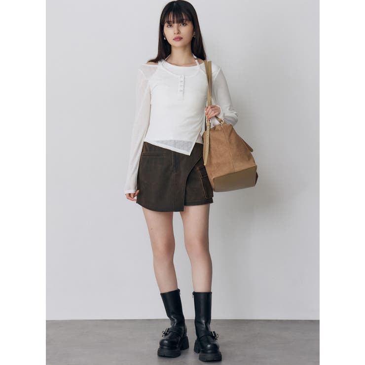 オーバーラップトップス | MURUA | 詳細画像19 