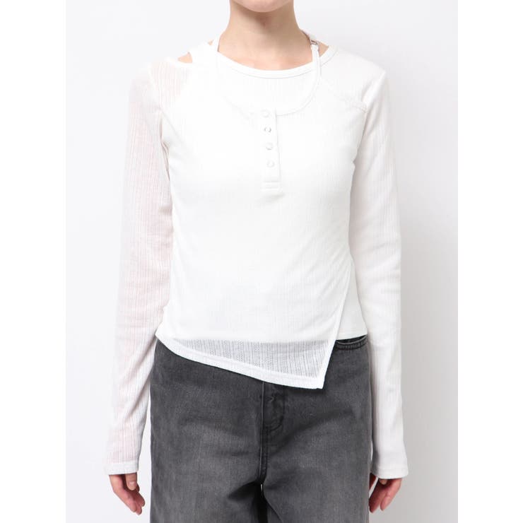 オーバーラップトップス | MURUA | 詳細画像20 