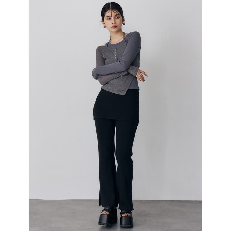 オーバーラップトップス | MURUA | 詳細画像7 