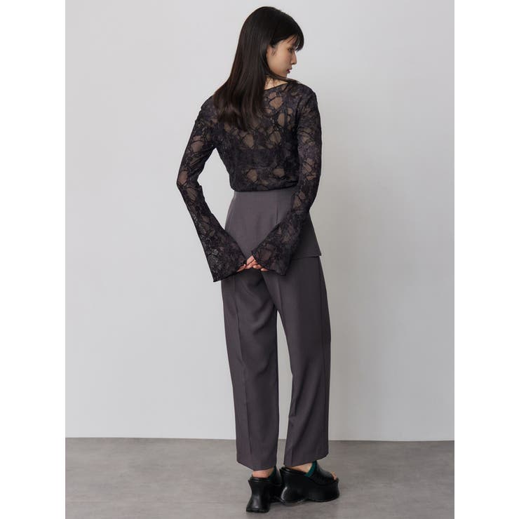 フロッキーフラワーシアートップス | MURUA | 詳細画像22 