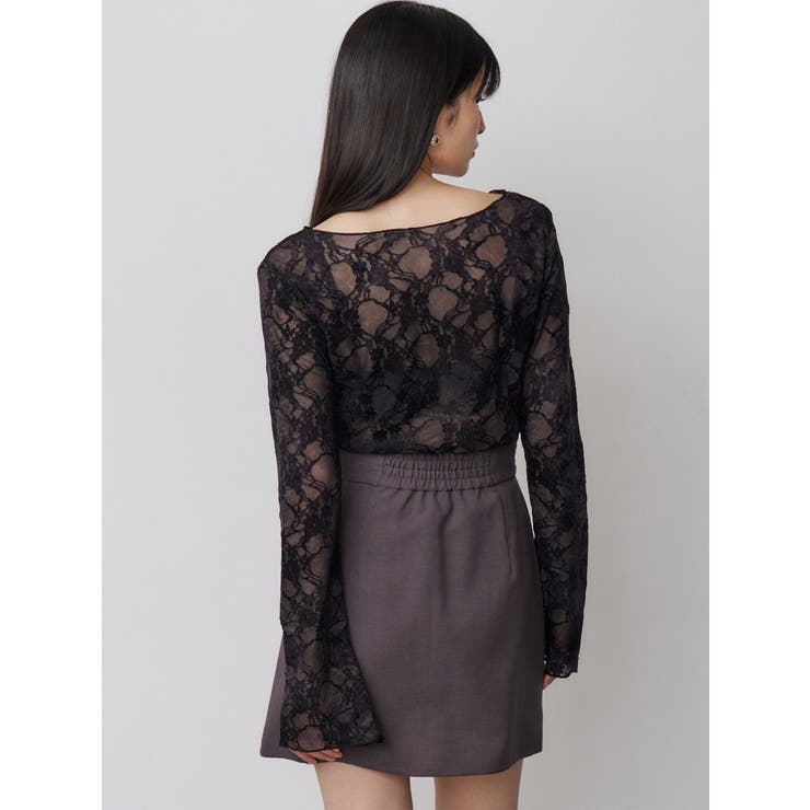 フロッキーフラワーシアートップス | MURUA | 詳細画像35 