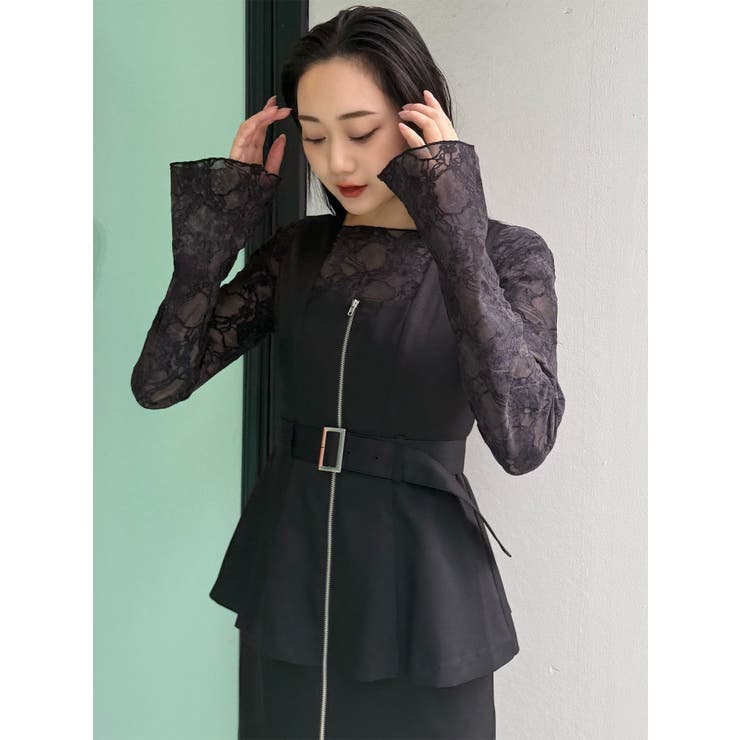 フロッキーフラワーシアートップス | MURUA | 詳細画像46 