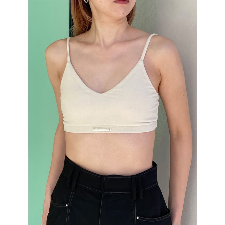 ロゴプレートベロアキャミ | MURUA | 詳細画像15 