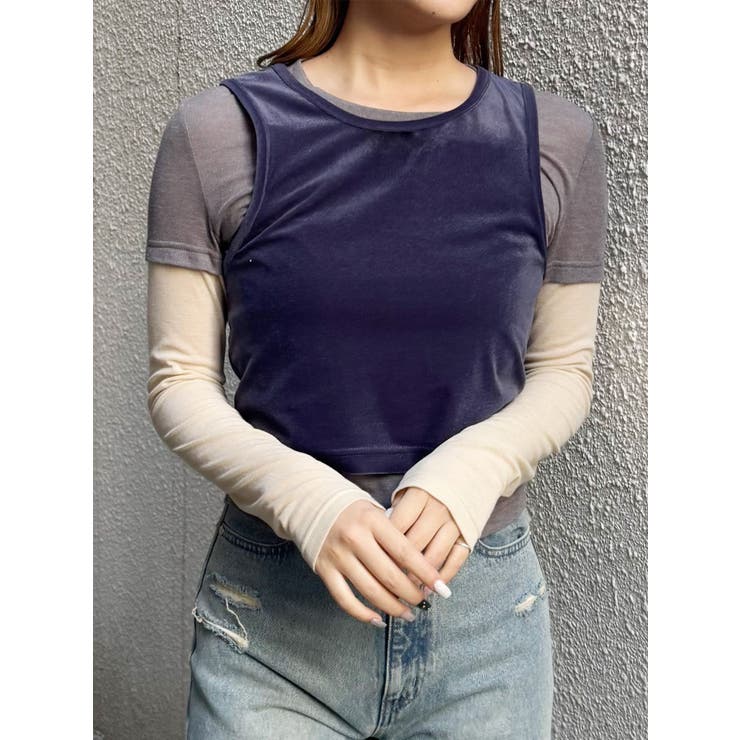 グレー | マルチWAYセパレートトップス | MURUA