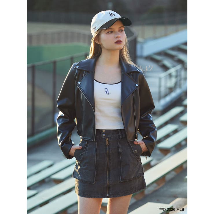 【MLB × New Era ×?MURUA】ロゴキャミソール | MURUA | 詳細画像4 