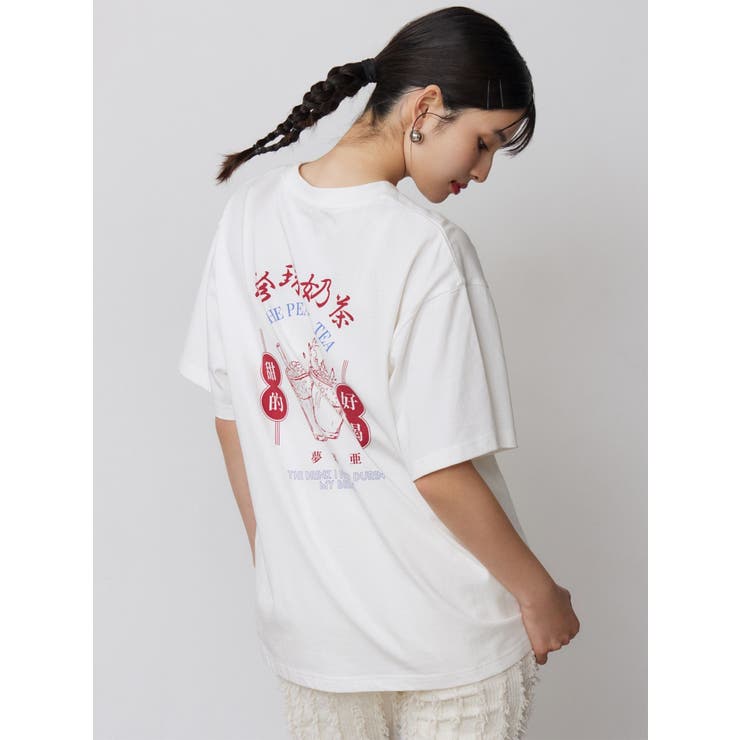 タピオカショップTシャツ | MURUA | 詳細画像7 