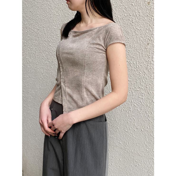 ワンショルユーズドライクトップス | MURUA | 詳細画像17 