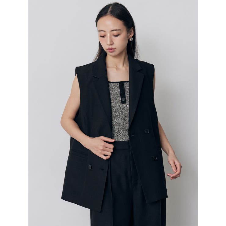 メッシュダブルジレ【セットアップ着用可】 | MURUA | 詳細画像13 