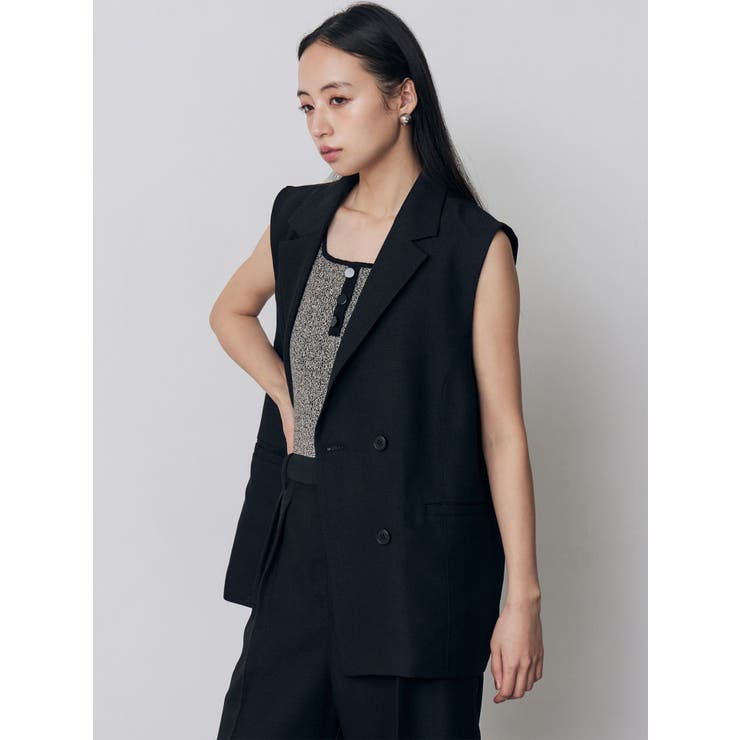 メッシュダブルジレ【セットアップ着用可】 | MURUA | 詳細画像15 