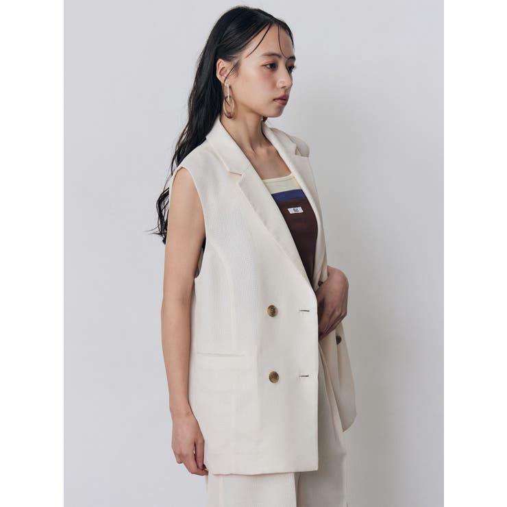 メッシュダブルジレ【セットアップ着用可】 | MURUA | 詳細画像24 