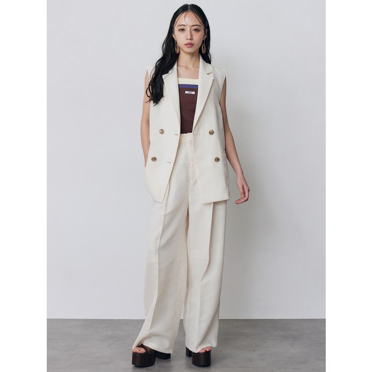 メッシュダブルジレ【セットアップ着用可】 | MURUA | 詳細画像26 