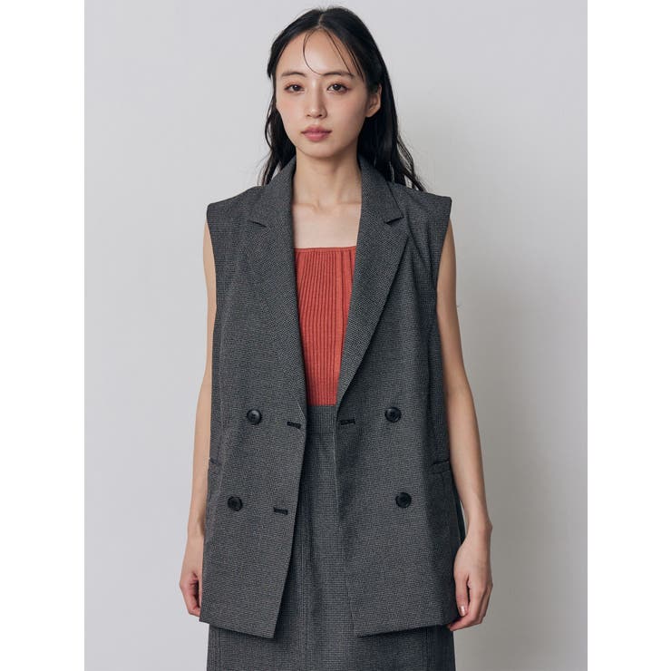 メッシュダブルジレ【セットアップ着用可】 | MURUA | 詳細画像3 