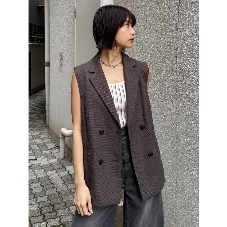 メッシュダブルジレ【セットアップ着用可】 | MURUA | 詳細画像39 