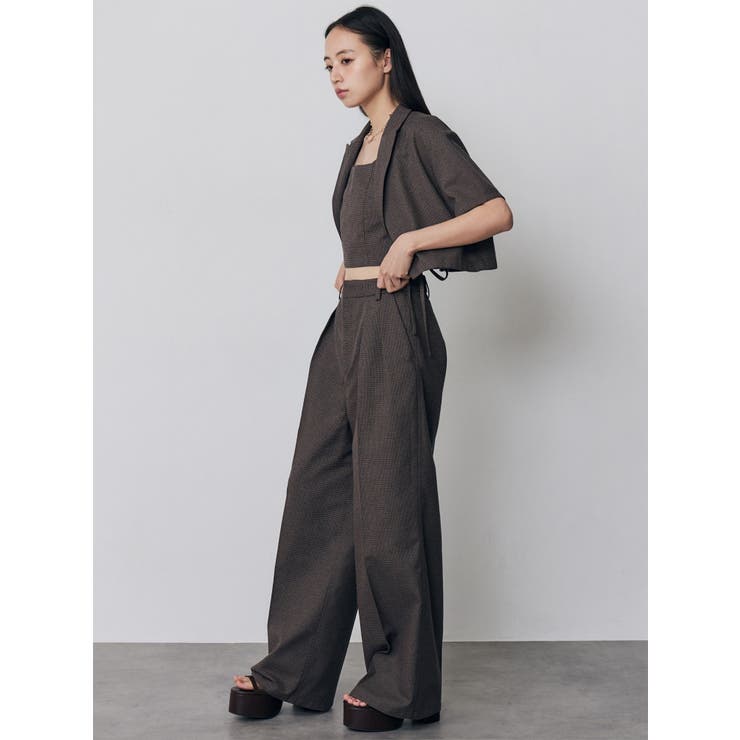 メッシュショートシャツジャケット【セットアップ着用可】 | MURUA | 詳細画像10 