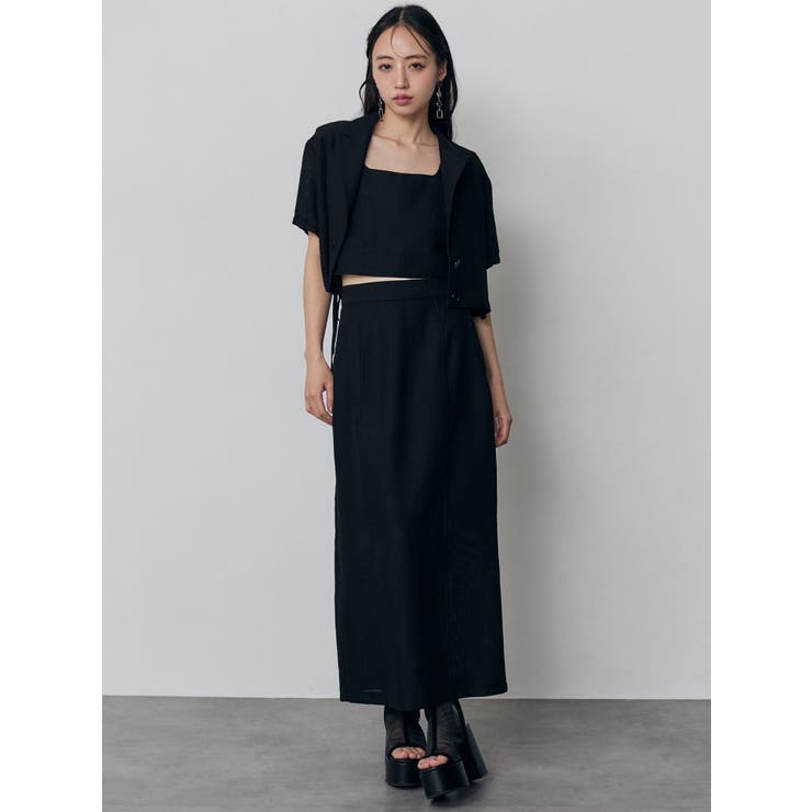 メッシュショートシャツジャケット【セットアップ着用可】 | MURUA | 詳細画像18 