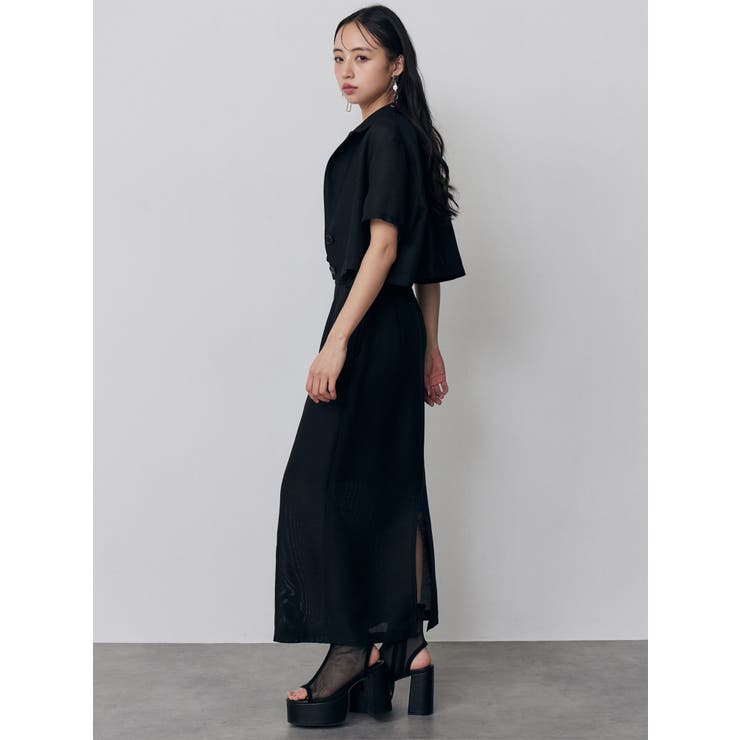 メッシュショートシャツジャケット【セットアップ着用可】 | MURUA | 詳細画像19 