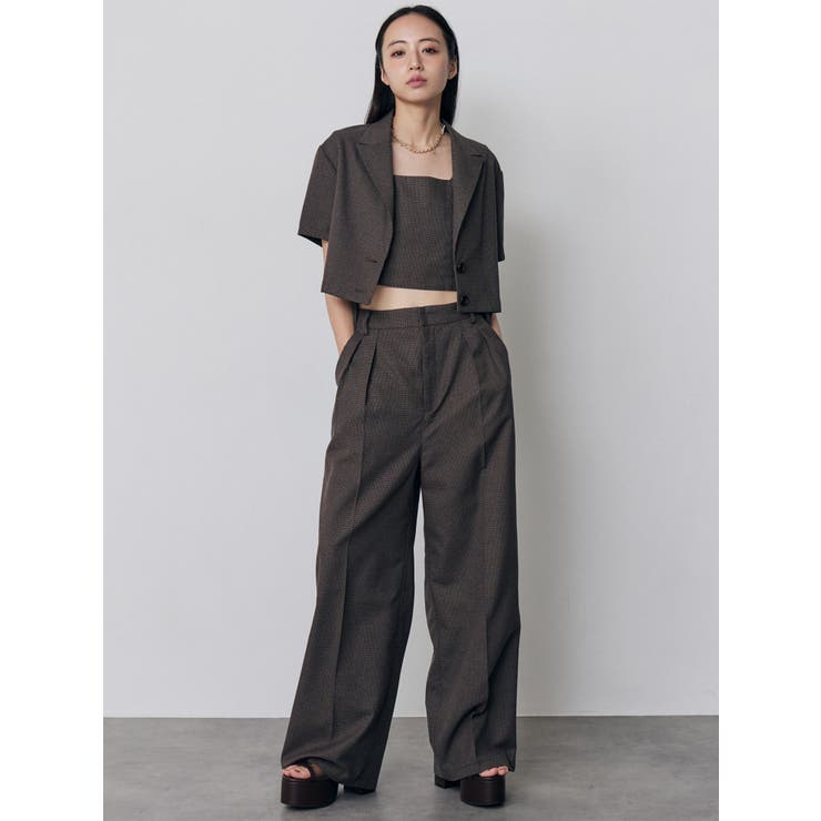 メッシュショートシャツジャケット【セットアップ着用可】 | MURUA | 詳細画像8 