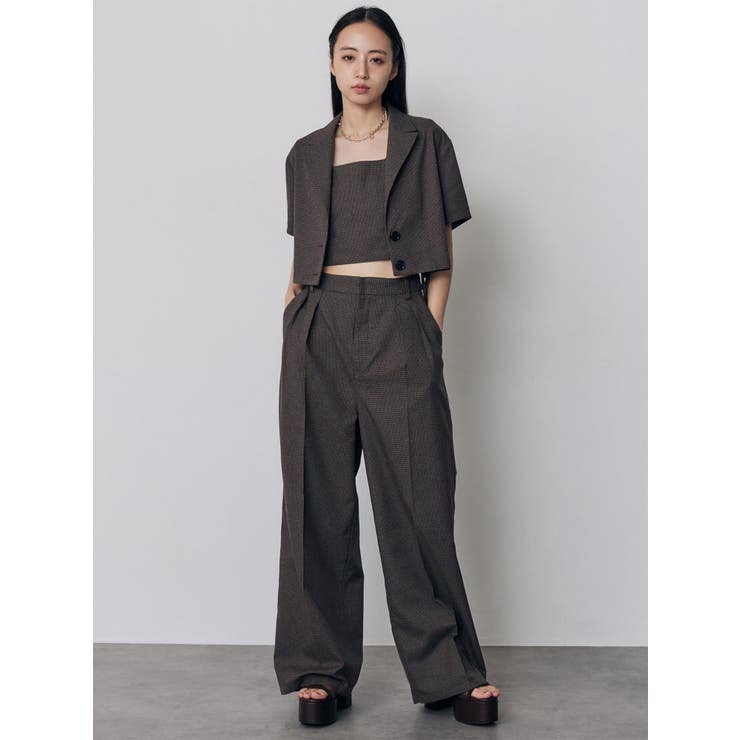 メッシュショートシャツジャケット【セットアップ着用可】 | MURUA | 詳細画像9 