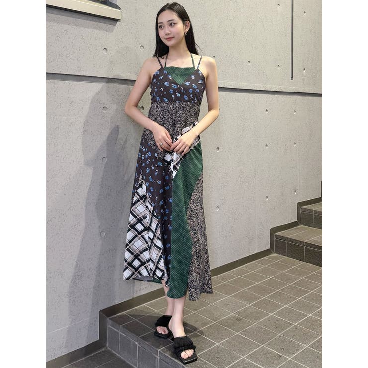 パッチワークキャミワンピース | MURUA | 詳細画像2 