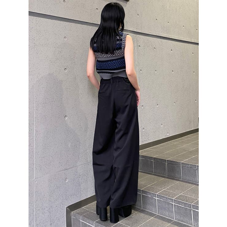 ダブルタックワイドパンツ | MURUA | 詳細画像10 