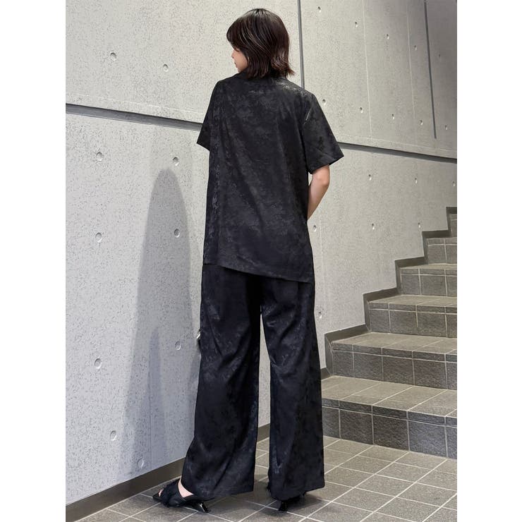 ジャガードフラワーワイドパンツ【セットアップ着用可】 | MURUA | 詳細画像25 