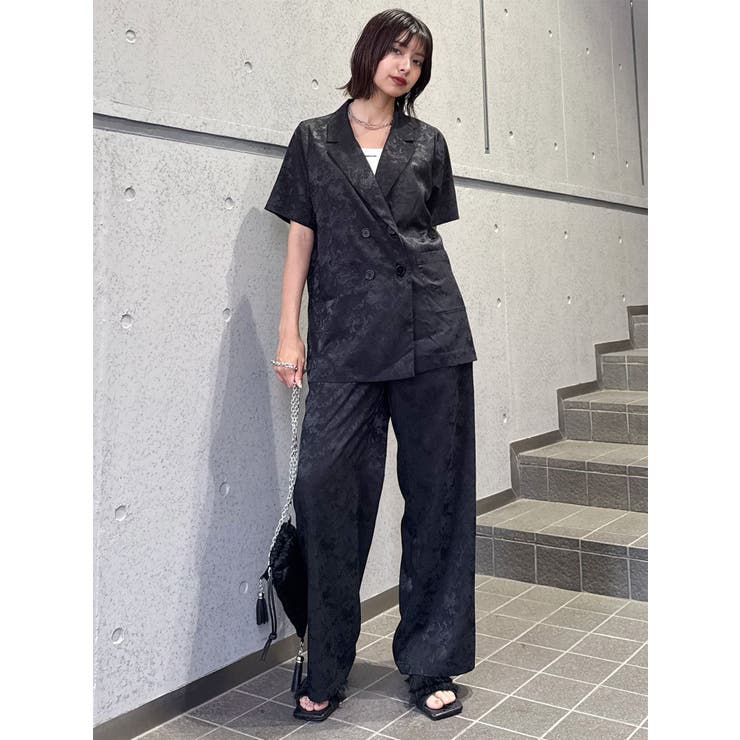 ジャガードフラワーワイドパンツ【セットアップ着用可】 | MURUA | 詳細画像26 